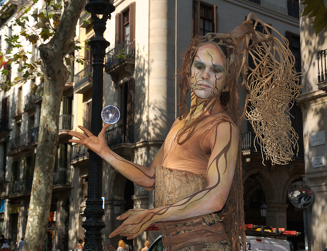 Улица Ла Рамбла Улица Ла Рамбла