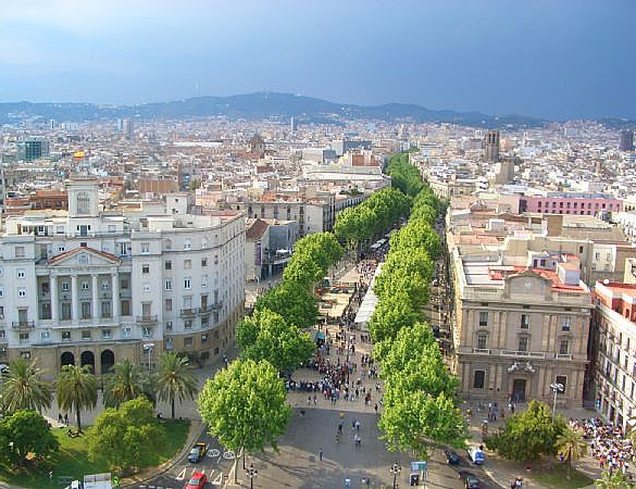 Улица Ла Рамбла Улица Ла Рамбла