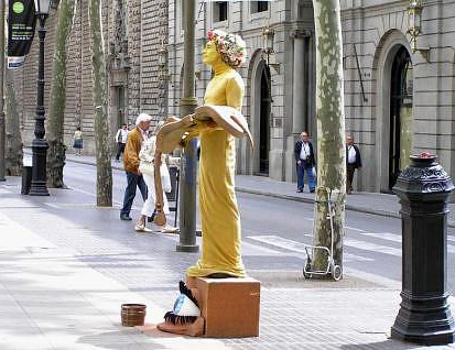 Ла Рамбла. Барселона