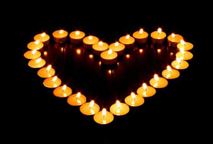 Напишите свечами. Идея романтического путешествия