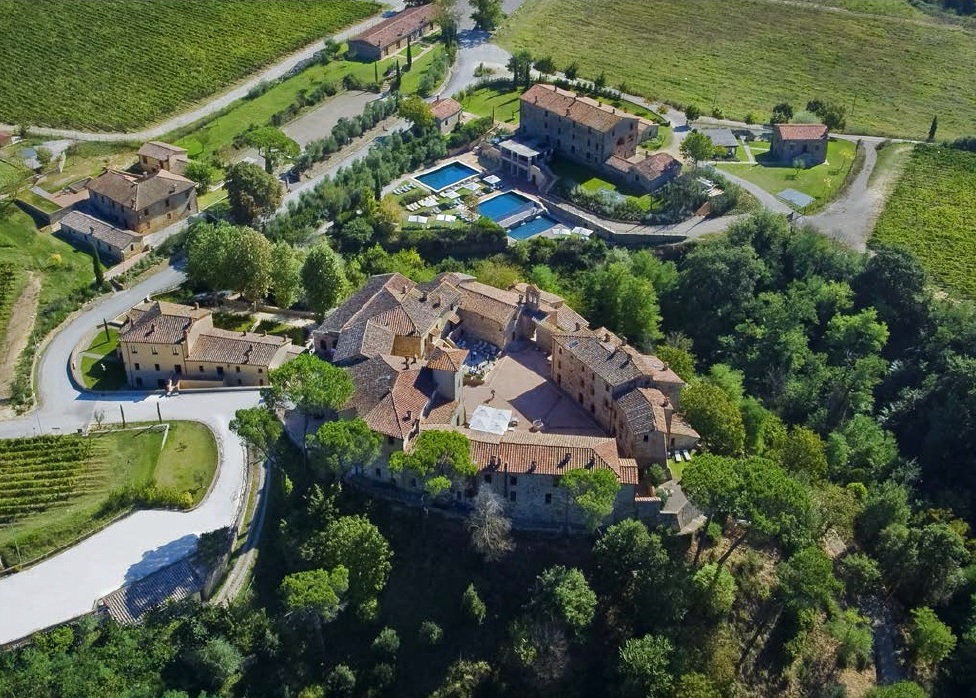 Свадьба в Castel Monastero Свадьба в Castel Monastero